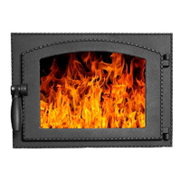 Дверка каминная топочная со стеклом ДКГ-2АС Рубцовск