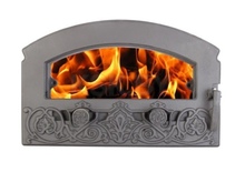 Дверка каминная герметичная «Зной» со стеклом ДКГ-5С-Э Рубцовск