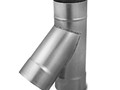 Тройник 45° одноконтурный сталь 1мм439Ti КДМ