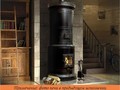 Печь круглая отопительная 