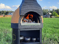 Печь помпейская ПОМПЕЙКА-600 мобильная с подставкой