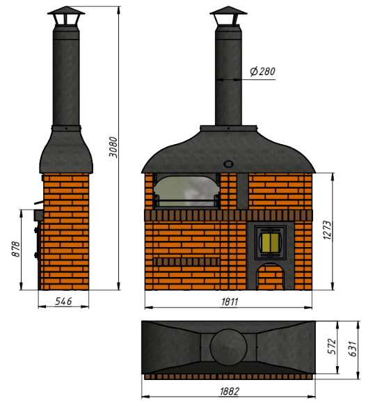 Казан Мангал Береза